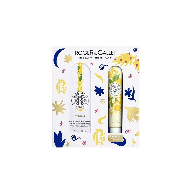 Roger & Gallet Promo Cedrat Eau Parfumee Bienfaisante 30ml & Κρέμα Χεριών, 30ml