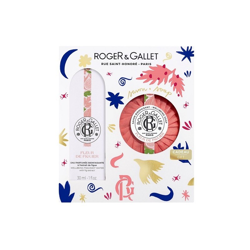 Roger & Gallet Promo Fleur De Figuier Eau Parfumee Bienfaisante 30ml & Σαπούνι, 100g