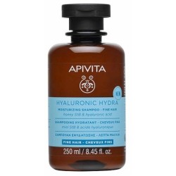 APIVITA Σαμπουάν Hyaluronic hydra ενυδάτωσης για λεπτά μαλλιά 250ml