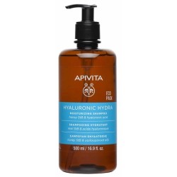 APIVITA Σαμπουάν hyaluronic hydra ενυδάτωσης με μέλι & υαλουρονικό 500ml