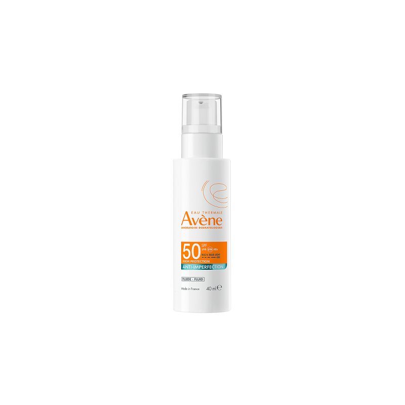 AVENE Αντηλιακό προσώπου Anti-imperfection fluid Spf50 40ml