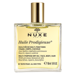 NUXE Huile prodigieuse - ξηρό λάδι περιποίησης πρόσωπο,σώμα,μαλλιά 50ml