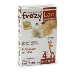 FREZYLAC Organic cereals ρυζάλευρο με γάλα 200gr