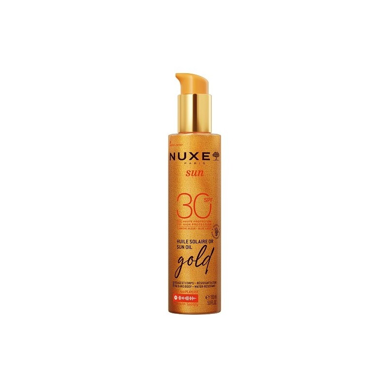 NUXE Sun Ιριδίζον Αντηλιακό λάδι Spf30 150ml