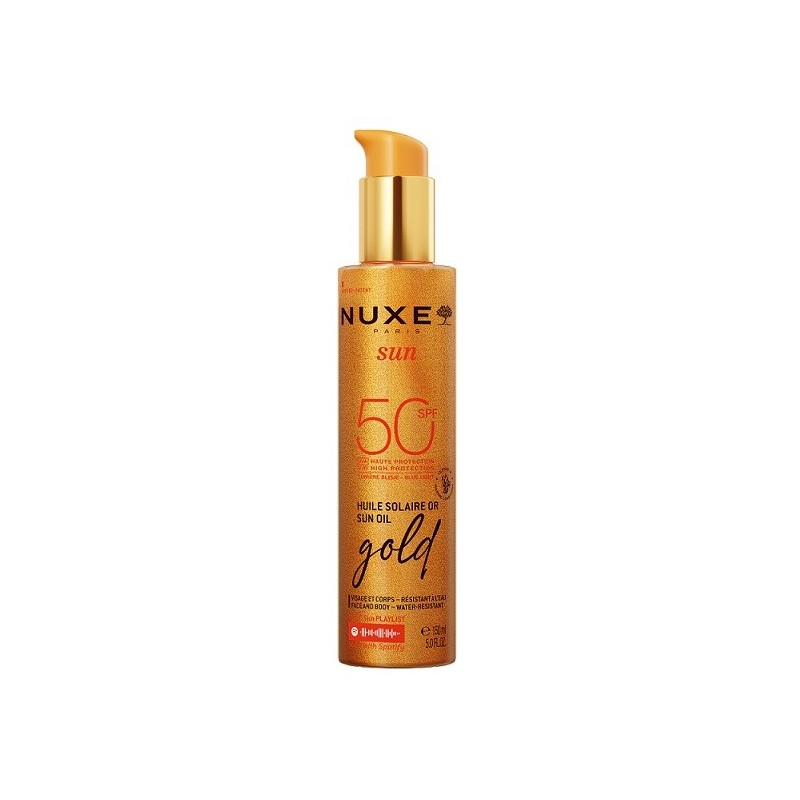 NUXE Sun Ιριδίζον Αντηλιακό λάδι Spf50 150ml