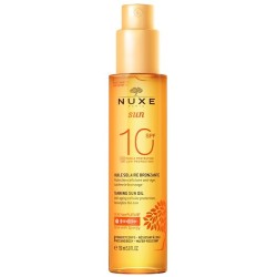 NUXE Sun tanning oil for face & body Spf10 150ml