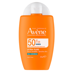 AVENE Αντηλιακό προσώπου ultra fluid oil control Spf50 50ml