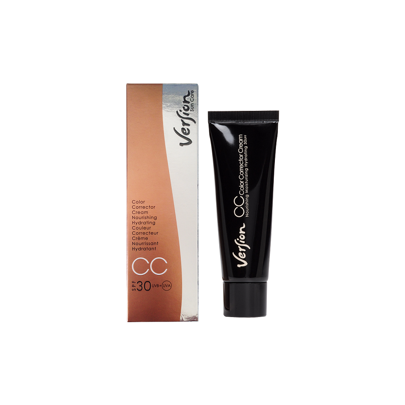 VERSION CC color corrector Spf30 κρέμα προσώπου με χρώμα 50ml