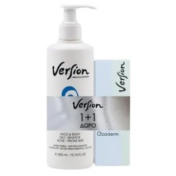 VERSION Promo Azaderm Cleanser 300ml & Cream 30ml 1+1free