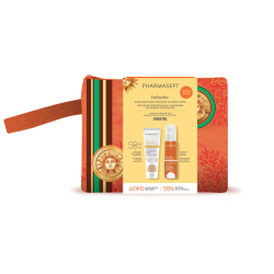 PHARMASEPT Heliodor PROMO με Αντηλιακή προσώπου ΜΕ ΧΡΩΜΑ Spf50 50ml & After sun Dry oil 100ml & Νεσεσέρ SUNSETGO